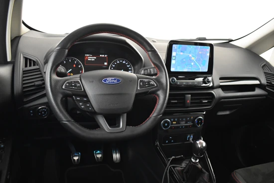 Ford EcoSport 1.0 EcoBoost ST-Line 126pk | Navigatie | Cruise control | App connect | Camera achter | Parkeersensoren v+a | Stuur + Stoelverwa