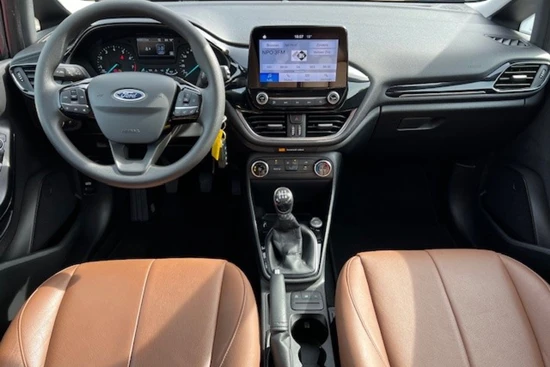Ford Fiesta 1.1 85PK TREND EDITION | LEDER| NAVIGATIE| PARKEERSENSOREN| CRUISE CONTROL| AIRCO| DAB