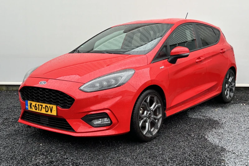 Ford Fiesta 1.0 EcoBoost ST-Line X | Stoel- en stuurverwarming | Voorruitverwarming | B&O HiFi geluidssysteem | Navigatie | Apple Carplay/An