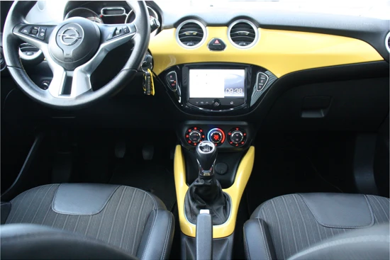 Opel ADAM 1.0 TURBO 90PK SLAM BUMBLEBEE / CLIMA / LED / PDC / 16" LMV / PANO. DAK / UNIEK / BLUETOOTH / CRUISECONTROL !!