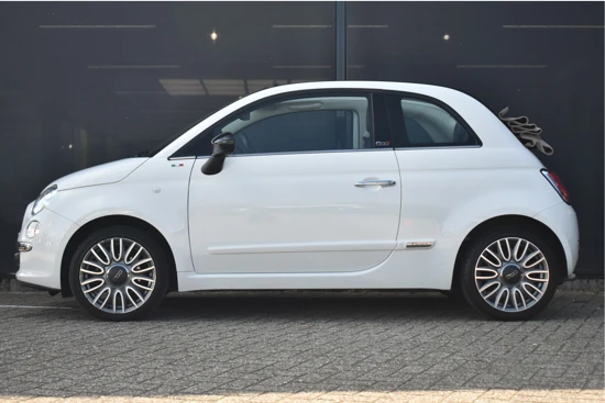 Fiat 500C 1.2 Lounge | Vol-Leder | Navigatie | Climate Control | Parkeersensoren 16" LMV | Bluetooth !!