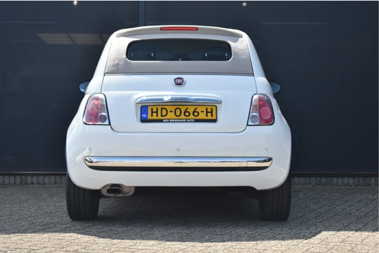 Fiat 500C 1.2 Lounge | Vol-Leder | Navigatie | Climate Control | Parkeersensoren 16" LMV | Bluetooth !!