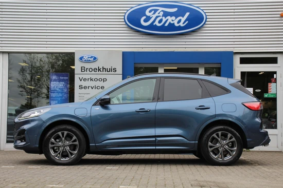 Ford Kuga 2.5PHEV ST-LINE X | LEDER | DEALER ONDERHOUDEN! | WINTERPACK | NAVI | CLIMA | CRUISE | PARKEERSENSOREN | LED | PRACHTIGE STAAT!