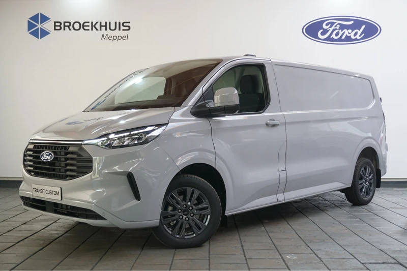 Ford Transit Custom 320 2.0 TDCI L2H1 Limited Automaat | Voorraad Nieuw, Snel Leverbaar! | Adaptive Cruise | Navi | Camera | Bijrijdersstoel |