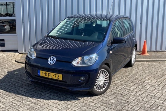 Volkswagen up! 1.0 high up! BlueMotion 60pk | 1e eigenaar | 100%dealeronderhouden | Cruise control | navigatie | Parkeersensoren achter | 15"LM