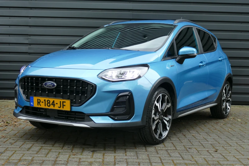 Ford Fiesta 1.0 ECOBOOST 125PK 5-DRS ACTIVE X / NAVI / LED / CLIMA / PDC / 18"LMV / CAMERA / BLUETOOTH / CRUISECONTROL / 2E EIGENAAR / NIEUW