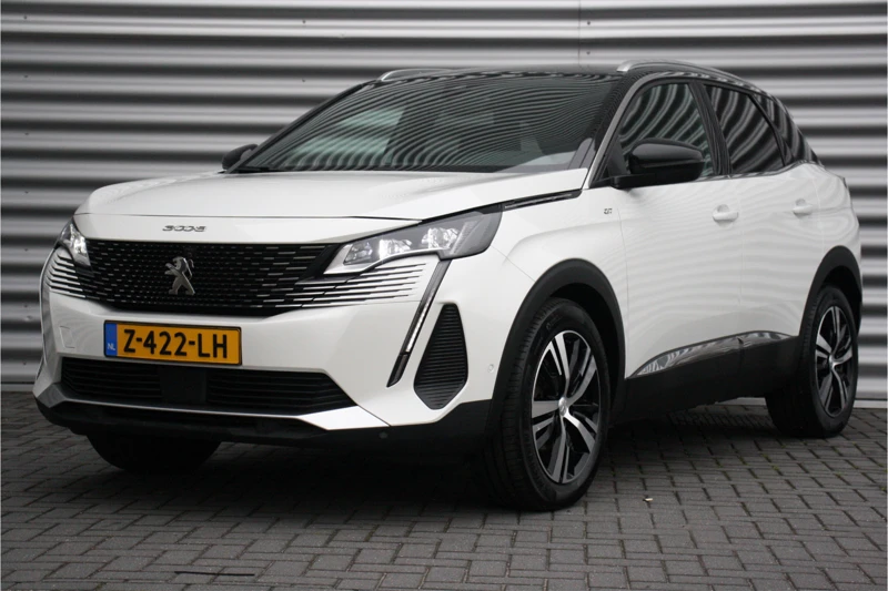 Peugeot 3008 1.6 PURETECH 180PK GT PACK BUSINESS AUTOMAAT / NAVI / LEDER / CLIMA / LED / PDC / 18" LMV / CAMERA / KEYLESS / 1500KG TREKGEWICH