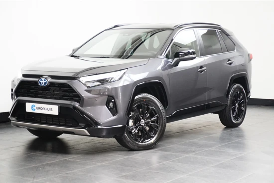 Toyota RAV4 2.5 Hybrid AWD Style Bi-Tone | LED | Clima | Camera | keyless | Stoel/Stuur Verwarming | Navi By App | Cruise Adaptive | 18'' Li