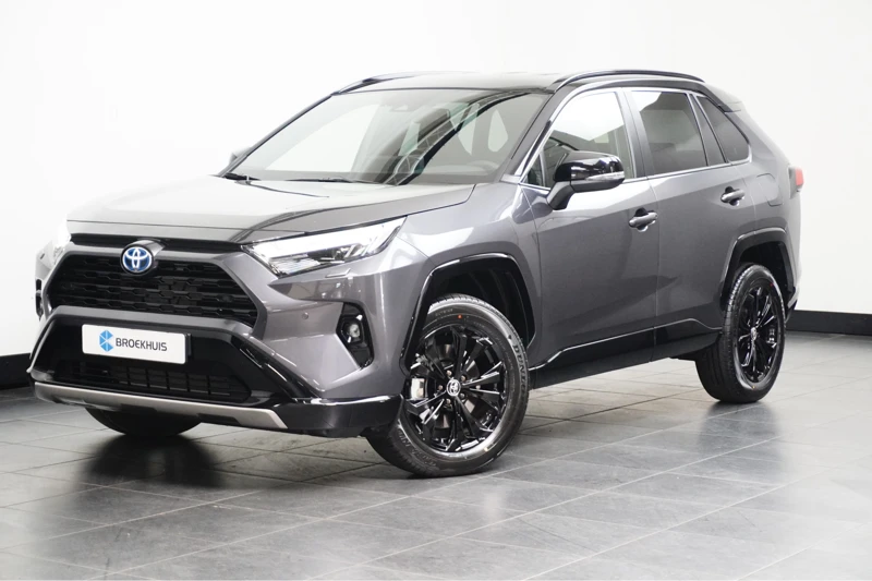 Toyota RAV4 2.5 Hybrid AWD Style Bi-Tone | LED | Clima | Camera | keyless | Stoel/Stuur Verwarming | Navi By App | Cruise Adaptive | 18'' Li