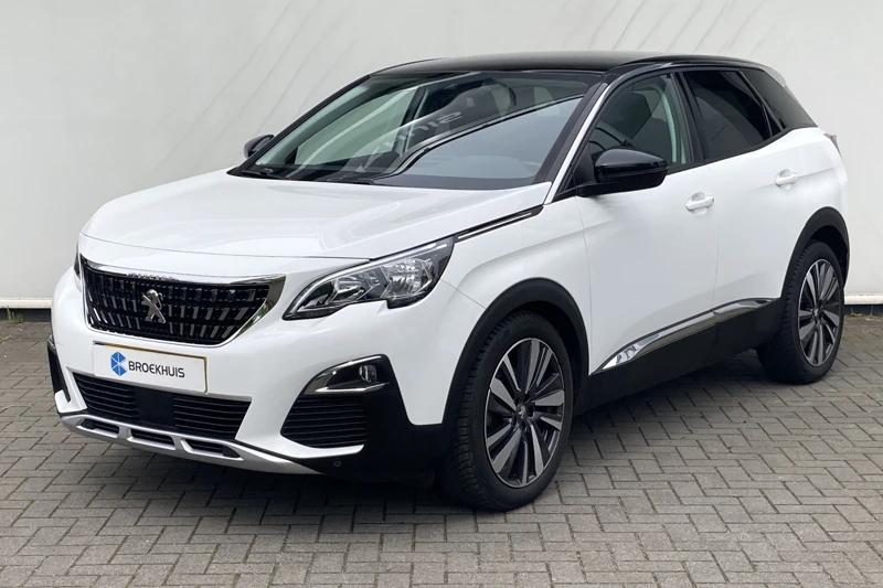 Peugeot 3008 1.2 PureTech 130pk Bleu Lease Premium | CAMERA | PDC V+A | ELEKTR. A. KLEP | KEYLESS | 19 INCH | NAVI | CRUISE | DONKER GLAS A.