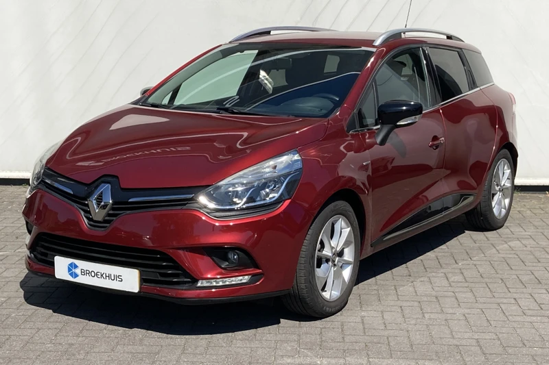 Renault Clio 0.9 TCE 90pk Limited Estate | AIRCO | CRUISE | PDC ACHTER | AFNEEMBARE TREKHAAK | DAB | NAVI | DONKER GLAS ACHTER | ETC