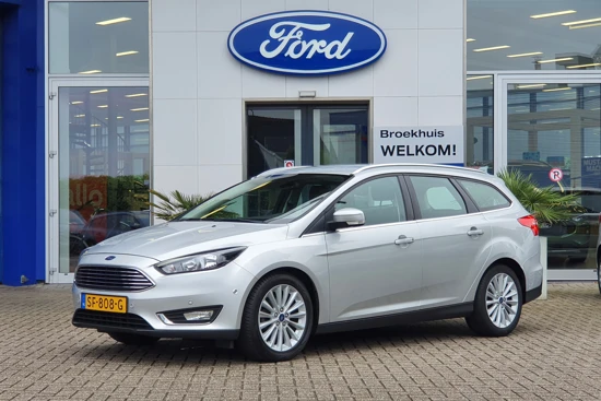 Ford Focus Wagon 1.0 Titanium | Trekhaak! | Apple Carplay/Android Auto | Cruise Control | Voorruitverw.