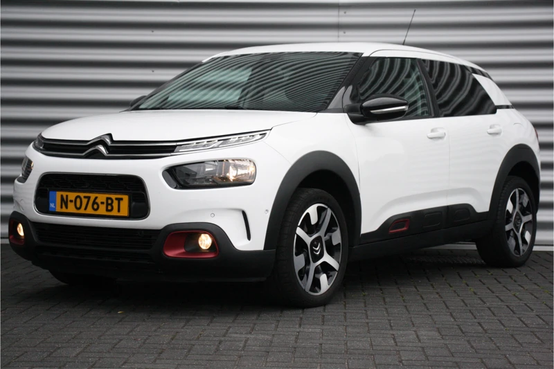 Citroën C4 Cactus 1.2 PURETECH 130PK SHINE AUTOMAAT / NAVI / CLIMA / LED / PDC / 17" LMV / CAMERA / KEYLESS BLUETOOTH / CRUISECONTROL / NIEUWSTAAT