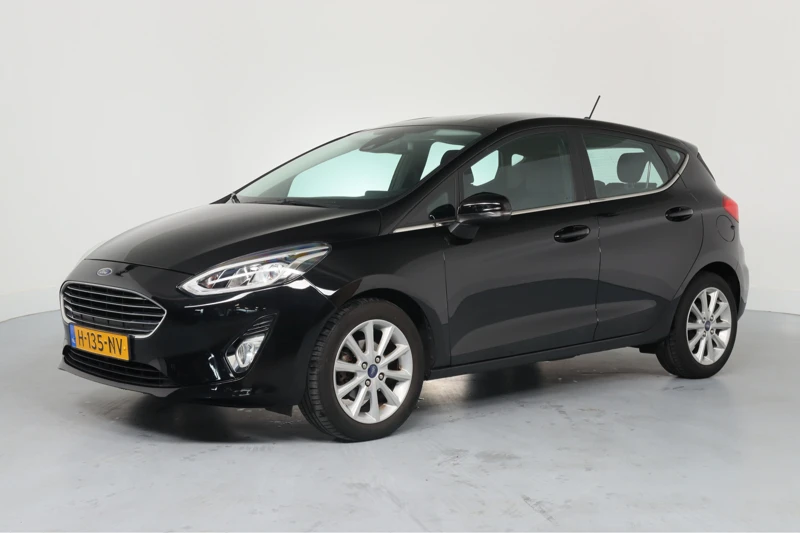 Ford Fiesta 1.0 EcoBoost Titanium | Dealer Onderhouden! | Navi | Winter Pack | LED | Clima | Parkeersensoren | Cruise | Lichtmetalen Velgen