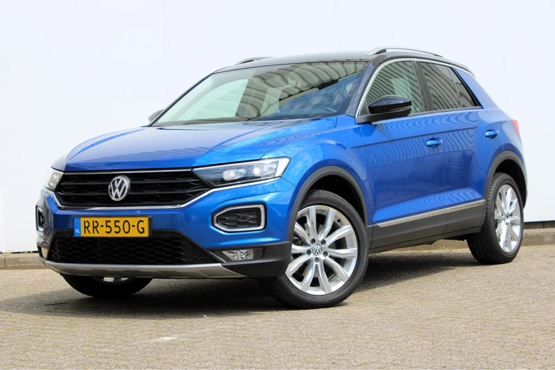 Volkswagen T-Roc 1.0 TSI 115PK Style | 100% Dealeronderhouden | 1ste Eig. | Navigatie | Elektrische Achterklep | Trekhaak | 18'' LMV