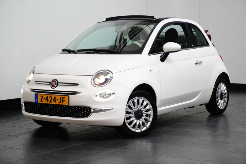 Fiat 500 1.0 70PK Dolcevita | Cruise | Airco | Parkeersensoren Achter | Navi by App | Apple/Android Carplay | 15" Lichtmetaal | Led Dagri