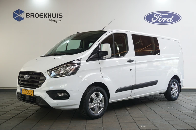 Ford Transit Custom 300 2.0 TDCI L2H1 Trend Dubbel Cabine | Camera | Navi | Trekhaak |