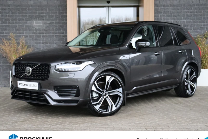 Volvo XC90 T8 AWD Recharge Ultimate Dark Long Range | Full Option | Luchtvering | Bowers & Wilkins | Trekhaak | 360° Camera | Head-Up Displ