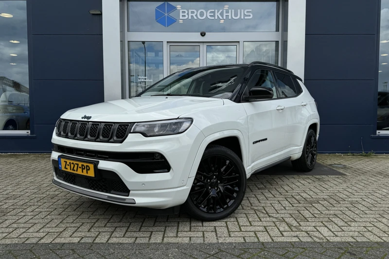 Jeep Compass 4xe 240PK Plug-in Hybrid Electric S | Camera | PDC V/A | Stoel + Stuurverwarming | Elektr. klep | AC