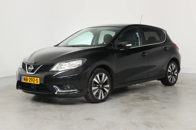 Nissan Pulsar 1.2 DIG-T N-Connecta | Navi | Trekhaak | Camera | Clima | Keyless | Lichtmetalen Velgen | DAB+ | Half Leder | Cruise