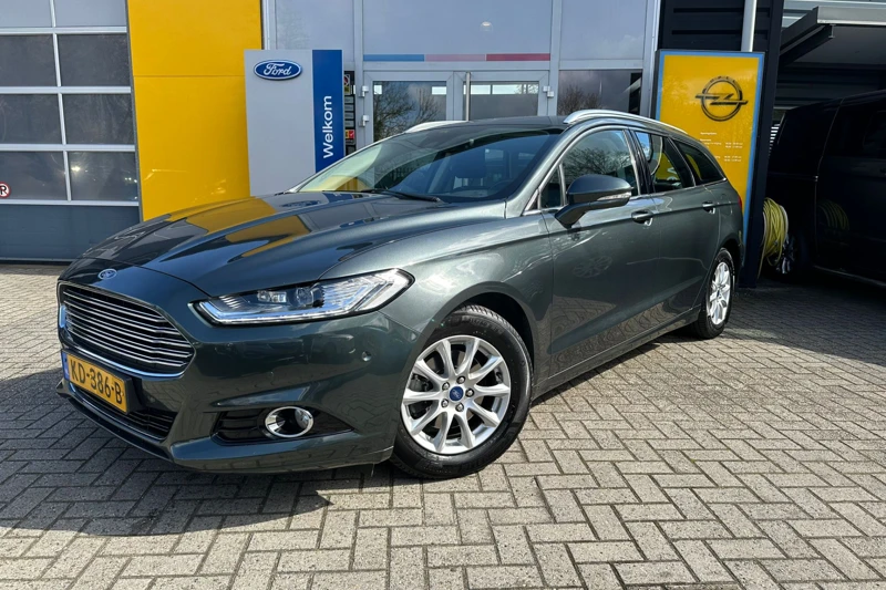 Ford Mondeo Wagon 1.5 160PK TITANIUM-X | NAVIGATIE I STOEL/STUUR & VOORRUITVERWARMING| KEYLESS I ELEKTRISCHE ACHTERKLEP| CRUISE CONTROL| CLI