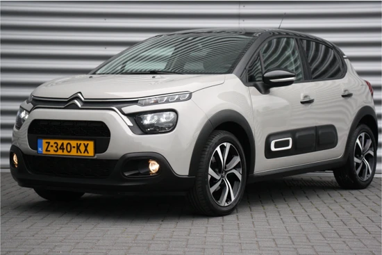 Citroën C3 1.2 PURETECH 83PK 5-DRS SHINE / NAVI / LEDER / CLIMA / LED / PDC / 17" LMV / CAMERA / KEYLESS / WINTERPAKKET / BLUETOOTH / CRUIS