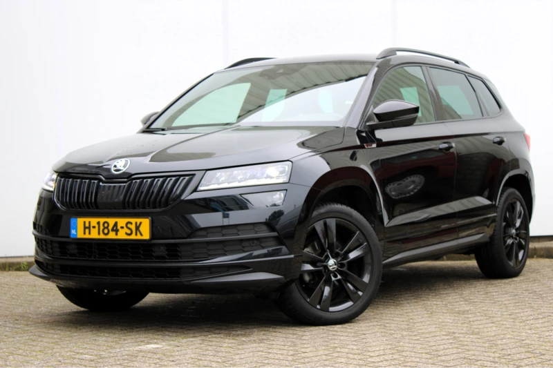 Škoda Karoq 1.5 TSI 150PK ACT Sportline Business | 1ste Eig. | 100% Dealeronderhouden | Virtual Cockpit | 18'' LMV | ACC | Trekhaak | Canton