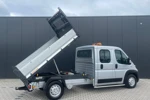 Fiat Ducato 35H 2.3 MultiJet L3H1 DC 6 Persoons! Pick-Up Kipper | Luchtvering | Standkachel | Trekhaak 3000kg Trekgewicht!