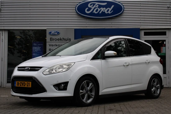 Ford C-MAX 1.0 TITANIUM | DEALER OH! | PANODAK | TREKHAAK | LEDER | PARK SENS V+A | CAMERA | STOELVERWARMING | VOORRUITVERWARMING | NAVI |