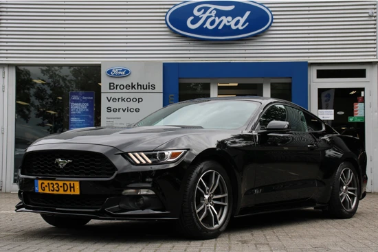 Ford Mustang Fastback 2.3EB AUTOMAAT | DEALER OH! | LEDER | CAMERA | NAVI | STOELVERWARMING + KOELING | FULL LED | NAVI | CLIMA | SPOILER | P