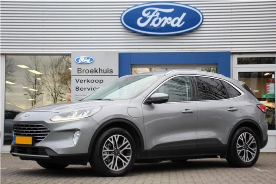 Ford Kuga 2.5 PHEV TITANIUM | NL-AUTO! | 18" LMV | STANDKACHEL | NAVI | CLIMA | CRUISE | DEALER OH! | PARKEERSENSOREN | PRACHTIGE STAAT!