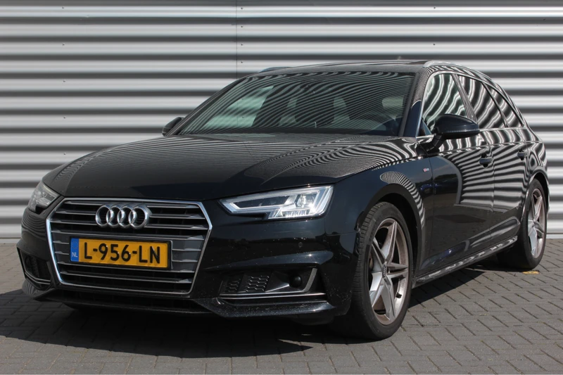 Audi A4 Avant 1.4 TFSI 150PK SPORT S-LINE BLACK EDITION / NAVI / LEDER / CLIMA / LED / PDC / 18" LMV / CAMERA / KEYLESS / PANO. DAK / BL