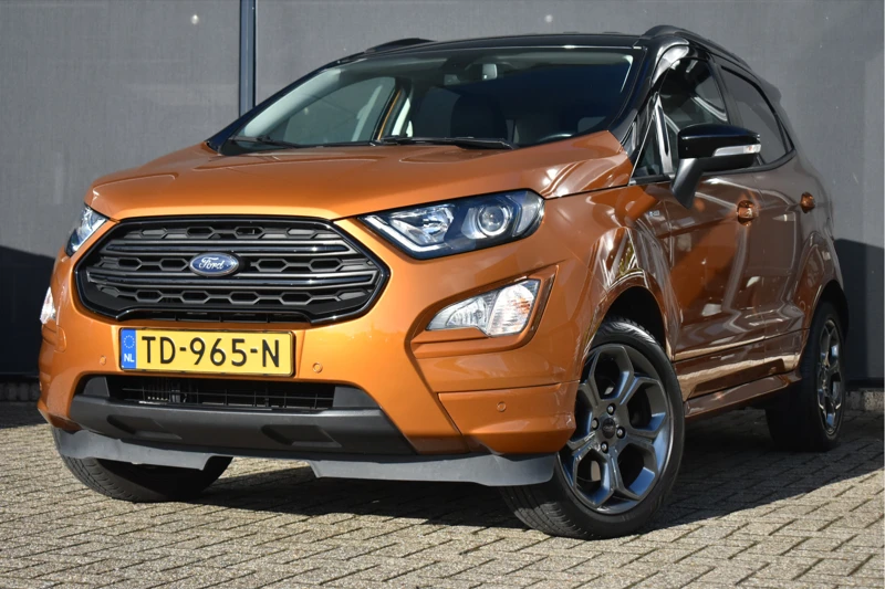 Ford EcoSport 1.0 EcoBoost ST-Line | Navigatie | Trekhaak | B&O | BLIS | Stuur/Stoelverwarming | Voorruitverwarming | Achteruitrijcamera | Cli