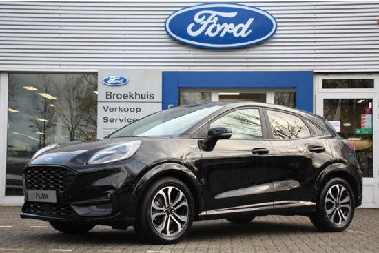 Ford Puma 1.0EB ST-LINE X AUTOMAAT | LEDER | WINTERPACK | NAVI | CLIMA | CRUISE | LED | PRACHTIGE STAAT! | DEALER OH! |