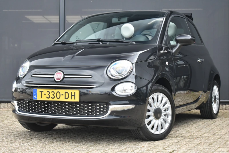 Fiat 500C 1.0 Hybrid Dolcevita | Navigatie by App | Half-Leder | 15"LMV | Apple Carplay | Android Auto | Nieuwstaat | !!