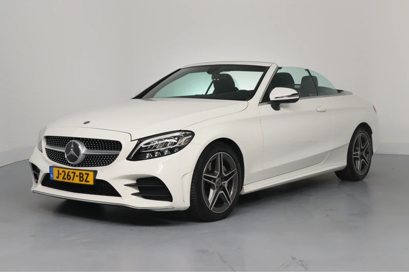 Mercedes-Benz C-Klasse Cabrio 200 Advantage Pack | AMG Line | Camera | Keyless | LED High Perf | Stoelverwarming | Airscarf Nekverwarming | Leder/Alcan