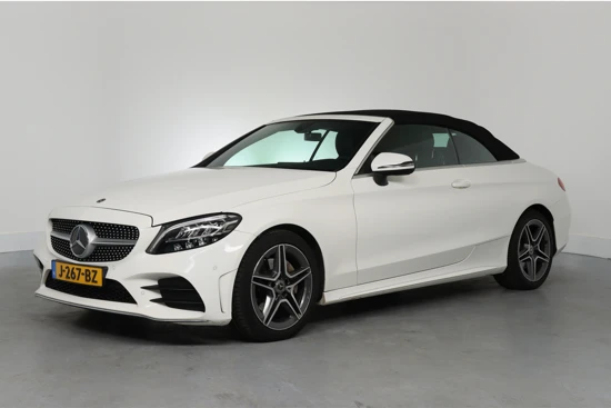 Mercedes-Benz C-Klasse Cabrio 200 Advantage Pack | AMG Line | Camera | Keyless | LED High Perf | Stoelverwarming | Airscarf Nekverwarming | Leder/Alcan