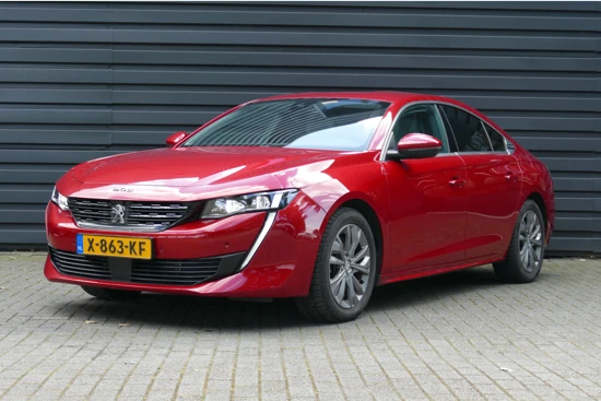 Peugeot 508 1.6 HYBRID 225PK 5-DRS ALLURE AUTOMAAT / NAVI / LEDER / CLIMA / PDC / 17" LMV / CAMERA / ANF. TREKHAAK / FULL-LED / BLUETOOTH /