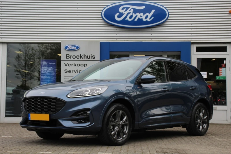 Ford Kuga 2.5 PHEV ST-LINE X | LEDER | AFN TREKHAAK | ADAPTIVE CRUISE | HEAD-UP | FULL LED | WINTERPACK | BLIS | CAMERA | DEALER ONDERHOUD