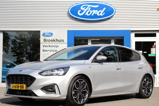 Ford Focus 1.0EB ST-LINE AUTOMAAT | DEALER OH! | NAVI | CAMERA | CLIMA | WINTERACK | CRUISE | PARK SENS V+A | FULL LED | 18' LM. VELGEN