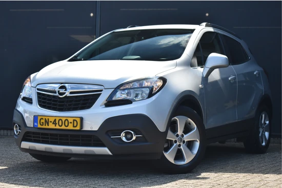 Opel Mokka 1.4 Turbo Cosmo 140pk Automaat | Afn. Trekhaak | Comfortstoelen | Half-Leder | Navigatie | Achteruitrijcamera | Climate Control