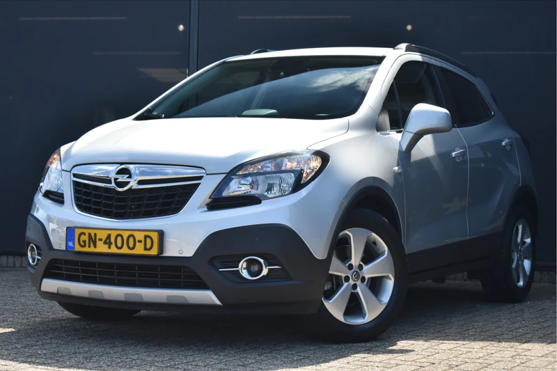 Opel Mokka 1.4 Turbo Cosmo 140pk Automaat | Afn. Trekhaak | Comfortstoelen | Half-Leder | Navigatie | Achteruitrijcamera | Climate Control