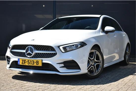 Mercedes-Benz A-Klasse 180 Business Solution AMG Automaat | Navigatie | Wide-Screen | Sportstoelen | Full-LED | Climate Control | Half-Leder | 18" LMV