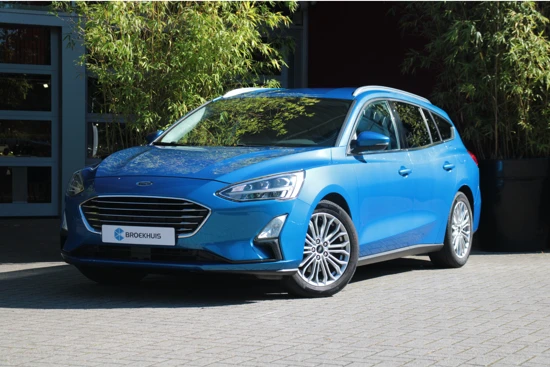 Ford FOCUS Wagon 1.0 EcoBoost Titanium Business | 1e Eigenaar | Adaptive Cruise | CarPlay | Stuur/stoelverwarming | LED | 17" Velgen