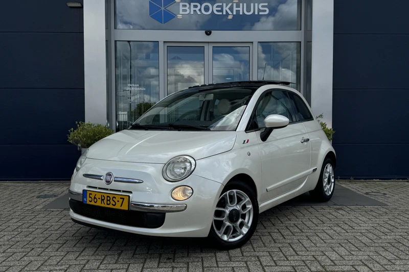 Fiat 500 0.9 TwinAir Lounge | Schuif/kantel dak | Radio | Airco