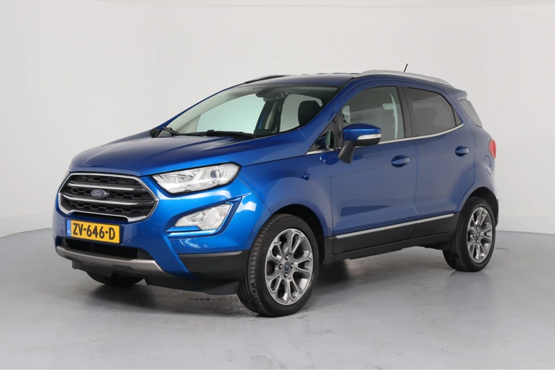 Ford EcoSport 1.0 EcoBoost Titanium Automaat | Dealer Onderhouden! | Navi | Camera | Winter Pack | Clima | Keyless | Cruise | Lichtmetalen Vel