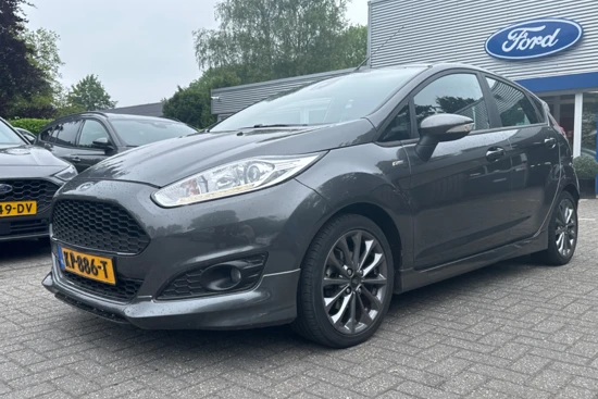 Ford Fiesta 1.0EB ST-LINE | NAVI | CLIMA | VOORRUITVERWARMING | CRUISE | PARK SENS | 17' LM. VELGEN | TREKHAAK