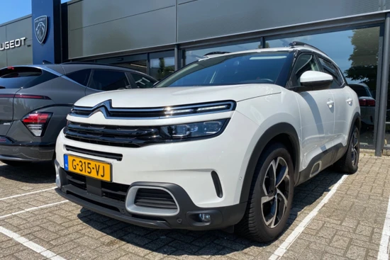 Citroën C5 Aircross 1.6 PureTech Shine 180pk Automaat | Leder | Adaptive Cruise | Elektr. Achterklep | Achteruitrijcamera | Keyless-Entry | Parelmoe