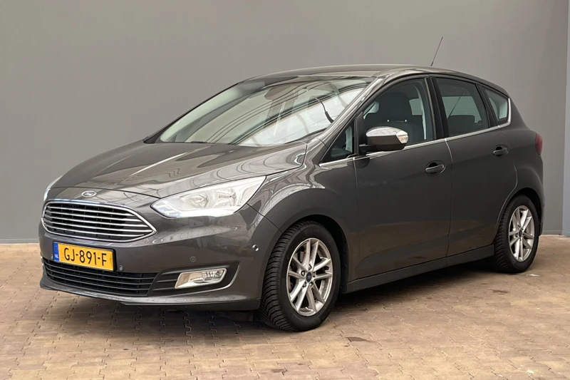 Ford C-MAX 1.0 Titanium 126PK | Unieke kilometerstand! | Elek. Achterklep | Trekhaak | Clima | Cruise | 16" Lichtmetaal | Bluetooth |