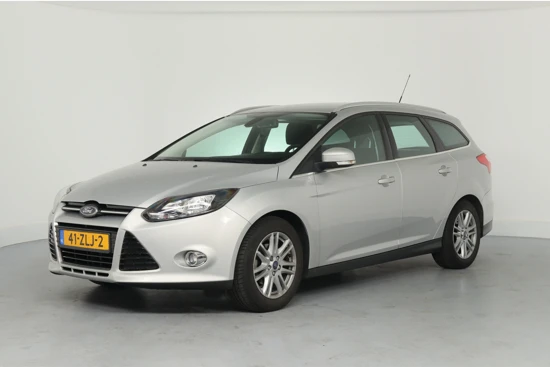 Ford FOCUS Wagon 1.0 EcoBoost Titanium | Dealer Onderhouden! | 1e Eigenaar! | Trekhaak | Navi | Clima | Cruise | Keyless